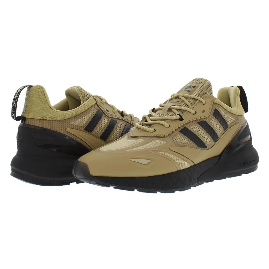 Adidas shoes - Beige Tone/Core Black/Orange Rush, Main: Brown (UPC: 195734091568) 1
