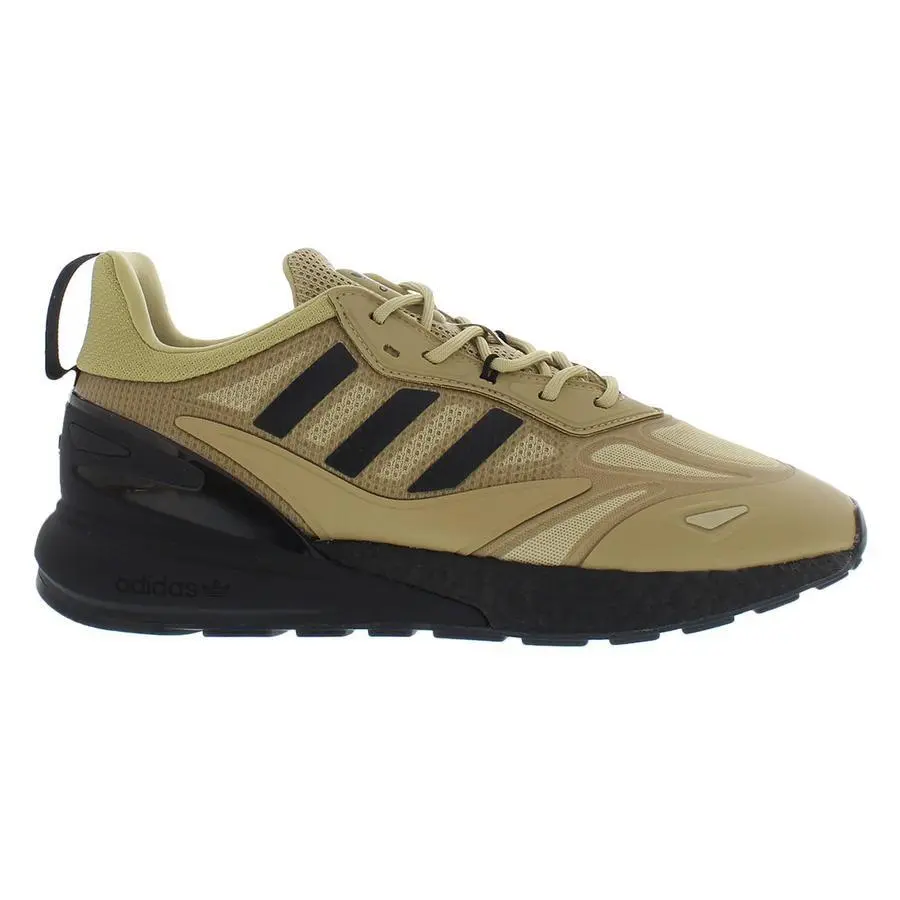 Adidas shoes - Beige Tone/Core Black/Orange Rush, Main: Brown (UPC: 195734091568) 3