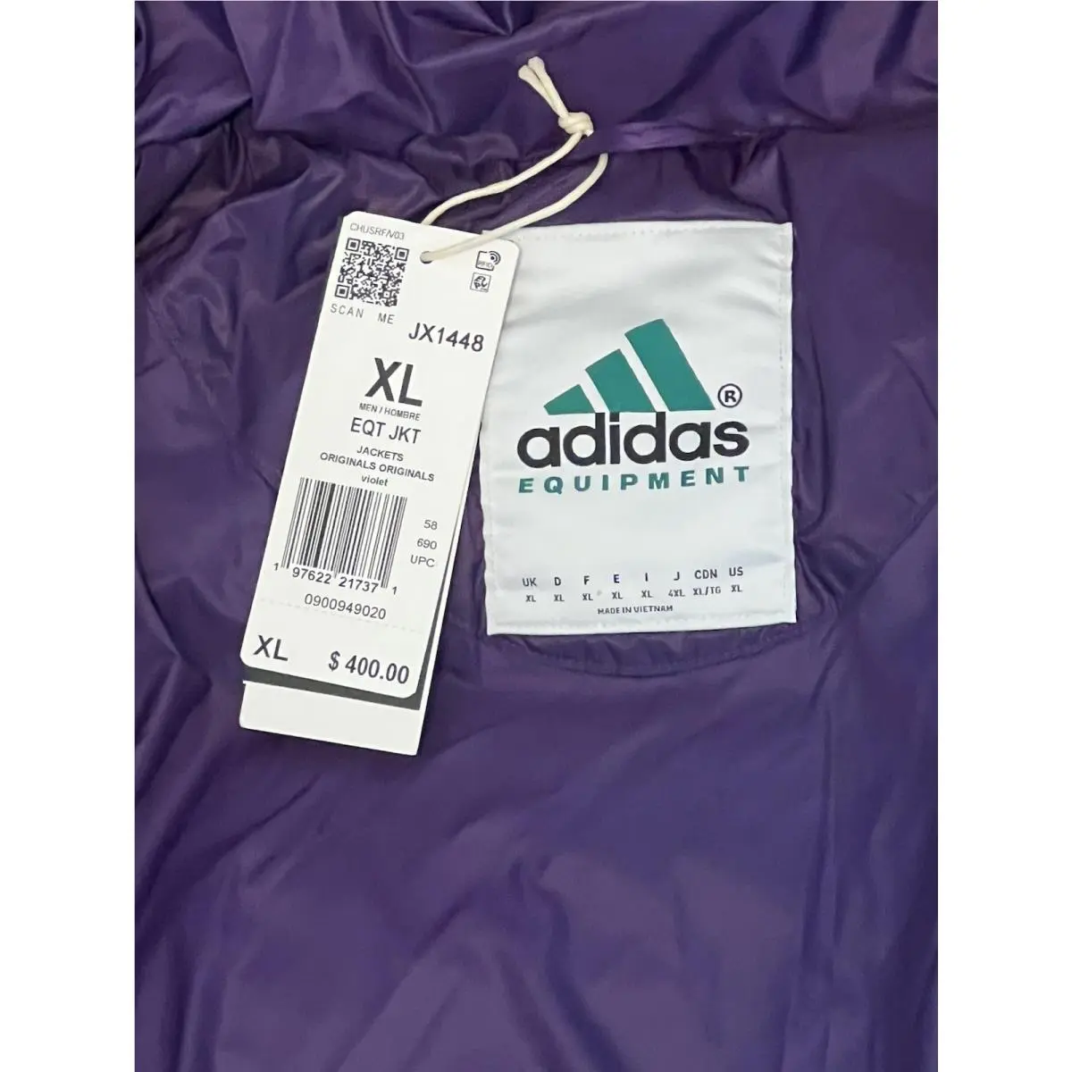 Adidas clothing - Adidas EQUIPMENT PERTEX - EQUIPMENT PERTEX - Purple 4
