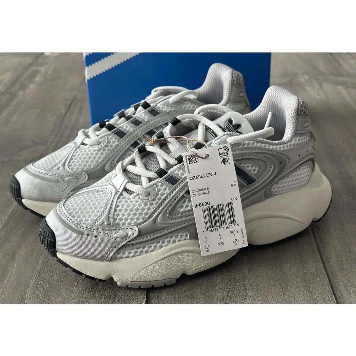 Adidas shoes - adidas Ozmillen - Ozmillen - IF6590 - Cloud White / Core Black / Off White (UPC: 0196472016745) 4