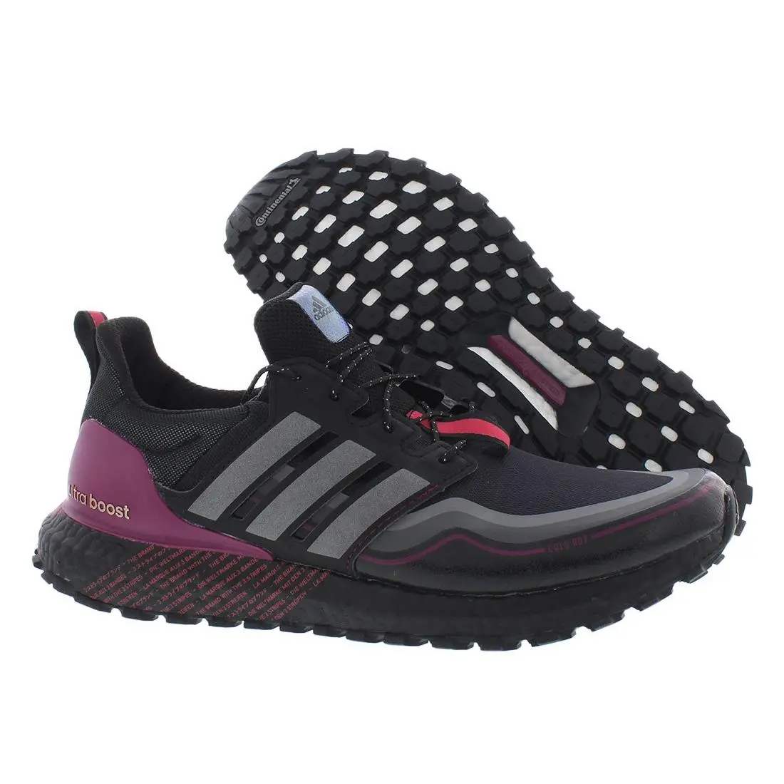 Adidas Ultraboost 21 C.rdy Dna Unisex Shoes Size 5 Color: Black/purple