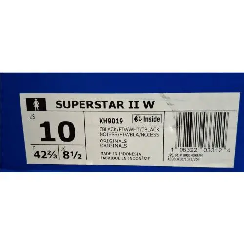 Adidas shoes - adidas Originals Superstar - Originals Superstar - KH9019 - Black 3