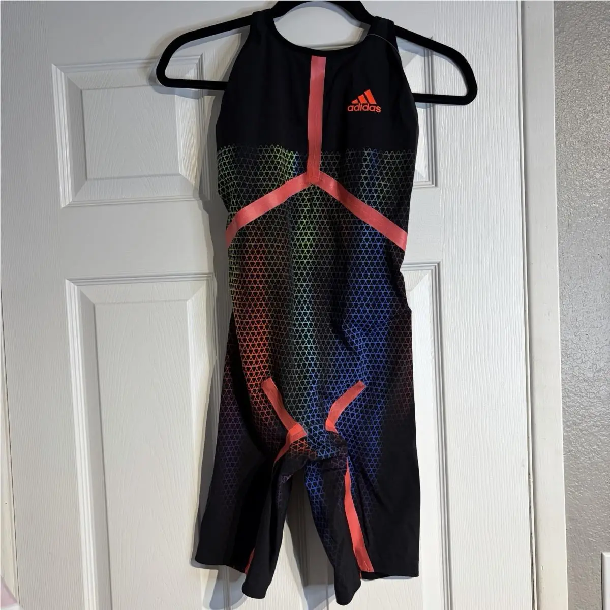Adizero Xvi Breaststroke Open Back Suit Size: US 32” by Adidas