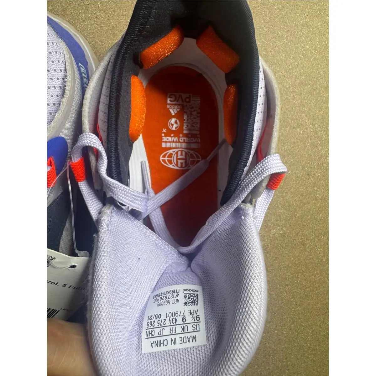 Adidas shoes - adidas Harden Vol. 5 Futurenatural - White 6