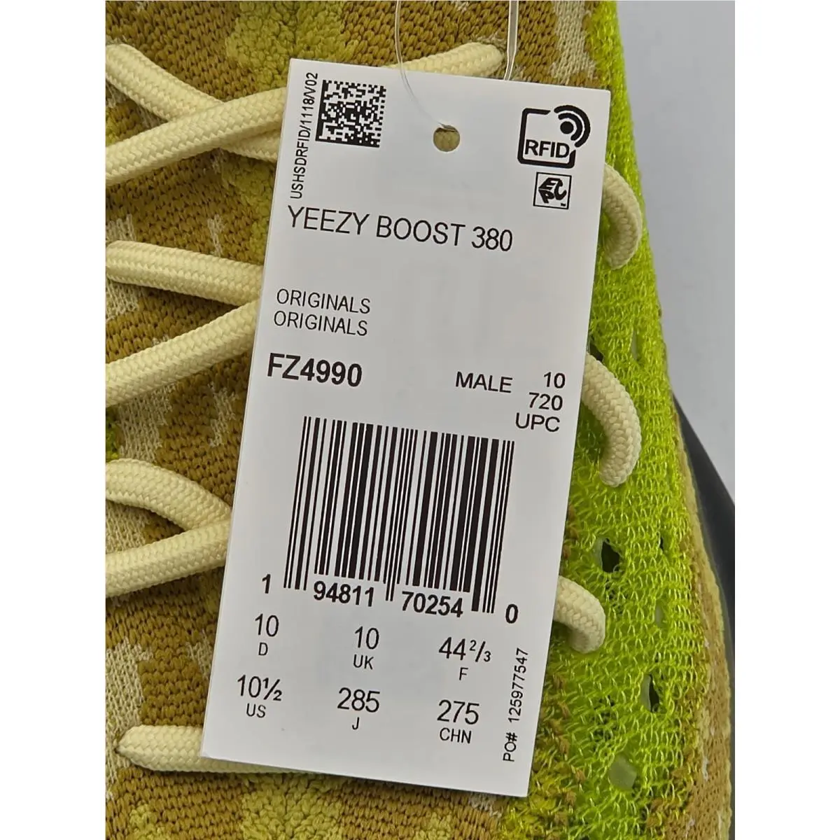 Adidas shoes - Yellow 1