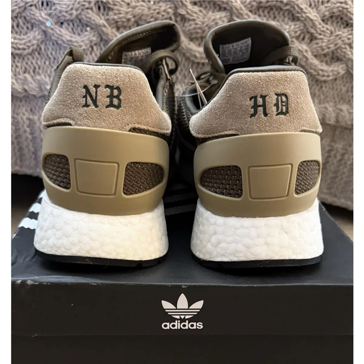 Neighborhood x I-5923 Boost B37343 Olive Men’s Size 13 by Adidas