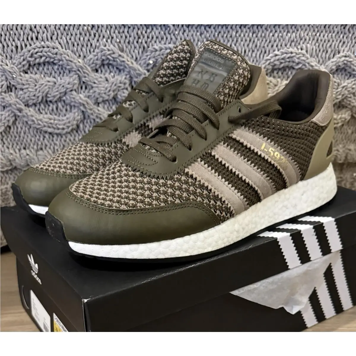 Adidas shoes - adidas I-5923 - B37343 - Olive 3