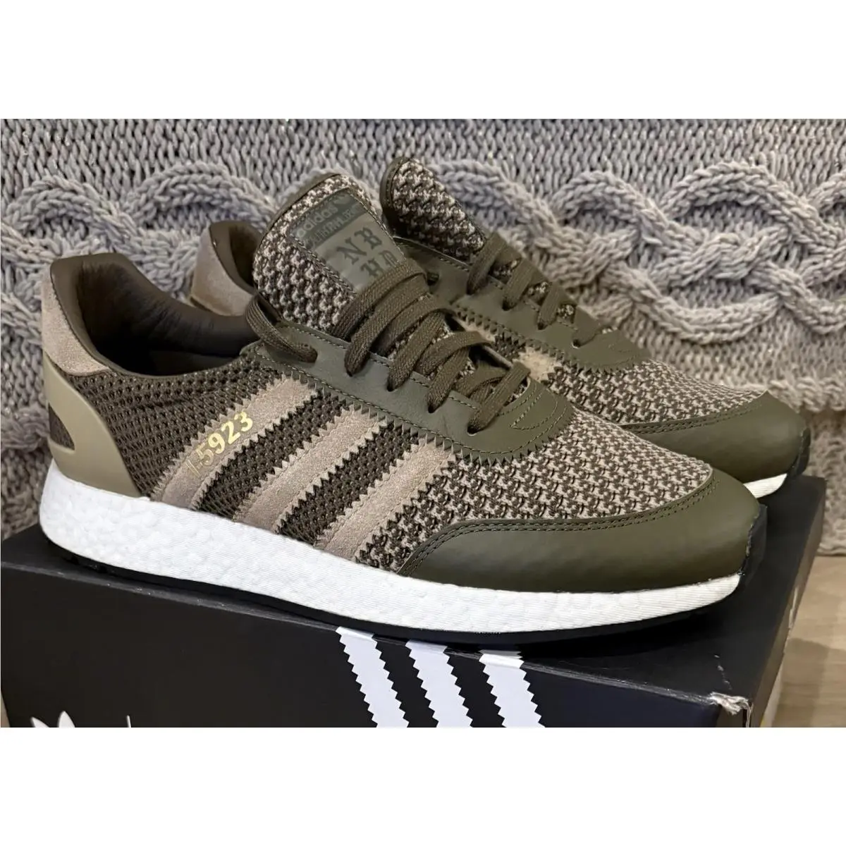 Adidas shoes - adidas I-5923 - B37343 - Olive 5