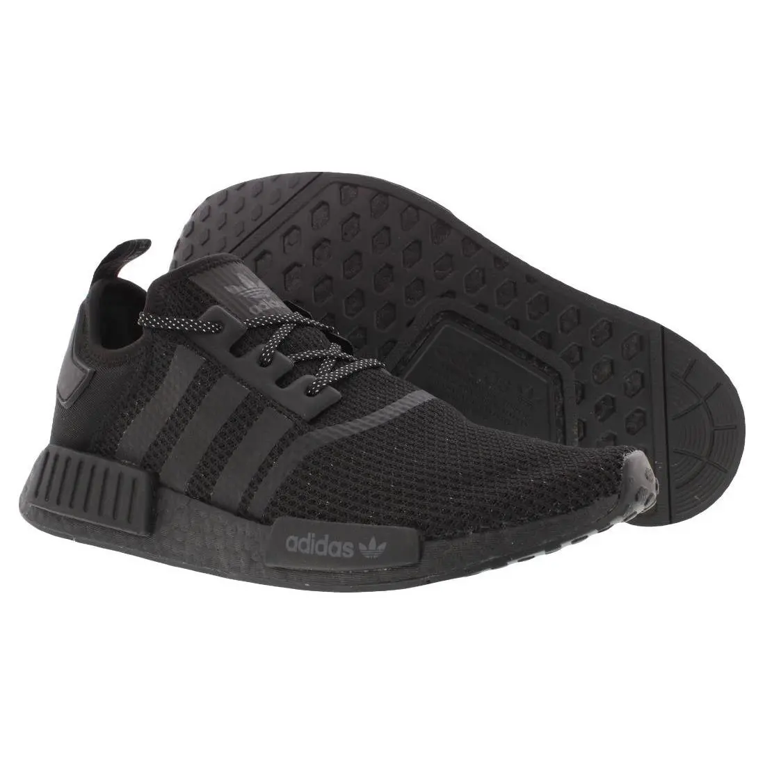 Adidas NMD_R1 Mens Shoes Size 4 Color: Black