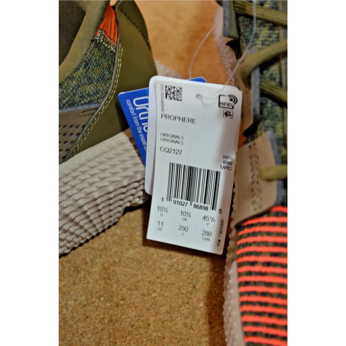 Adidas shoes - adidas Prophere - Prophere - CQ2127 - Green, Manufacturer: Trace Olive/Trace Olive/Solar Red 2