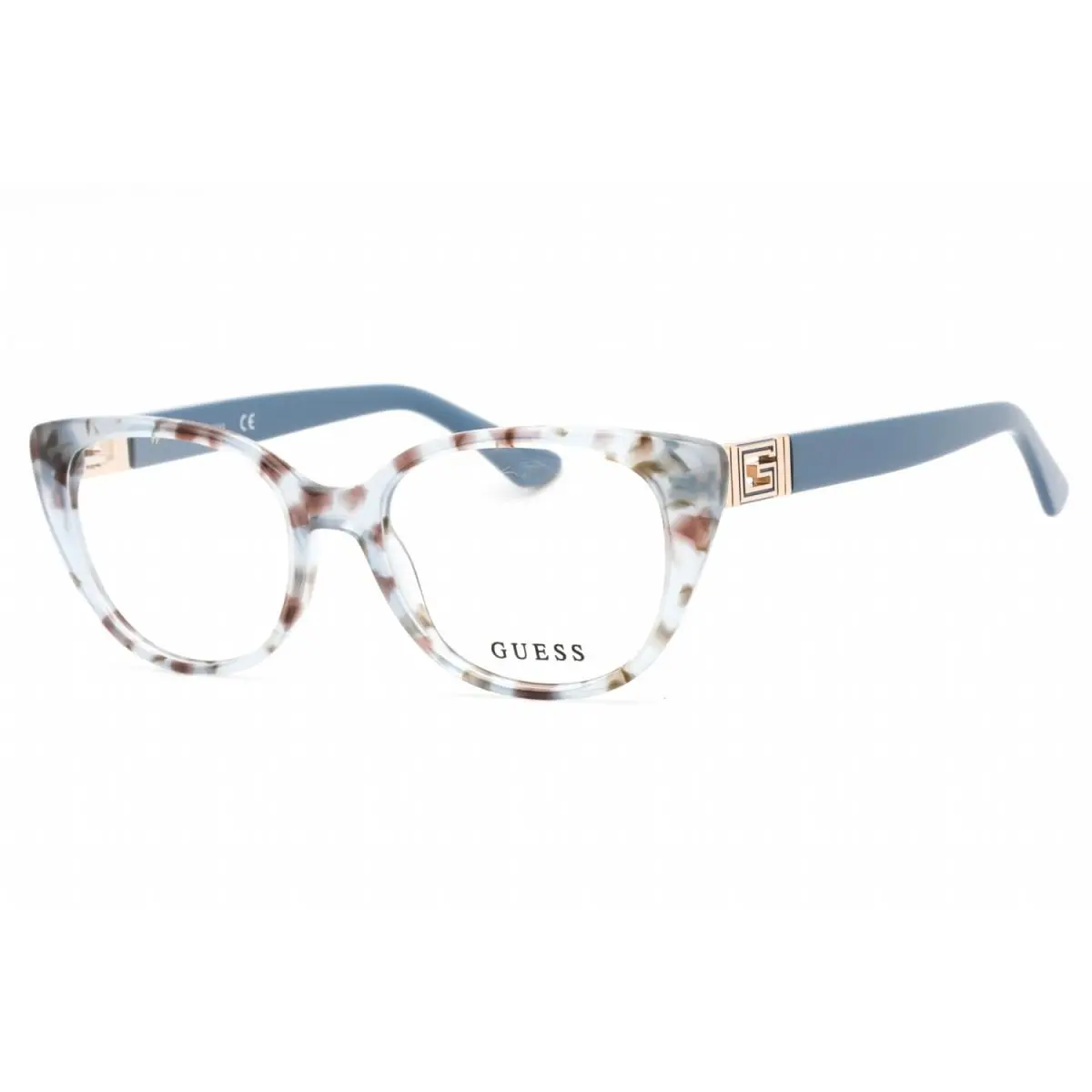 GU2908 092 Blue 51mm Eyeglasses by Guess