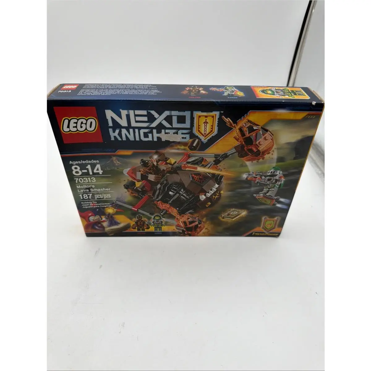 Lego Nexo Knights: Moltor`s Lava Smasher 70313 Ages 8-14