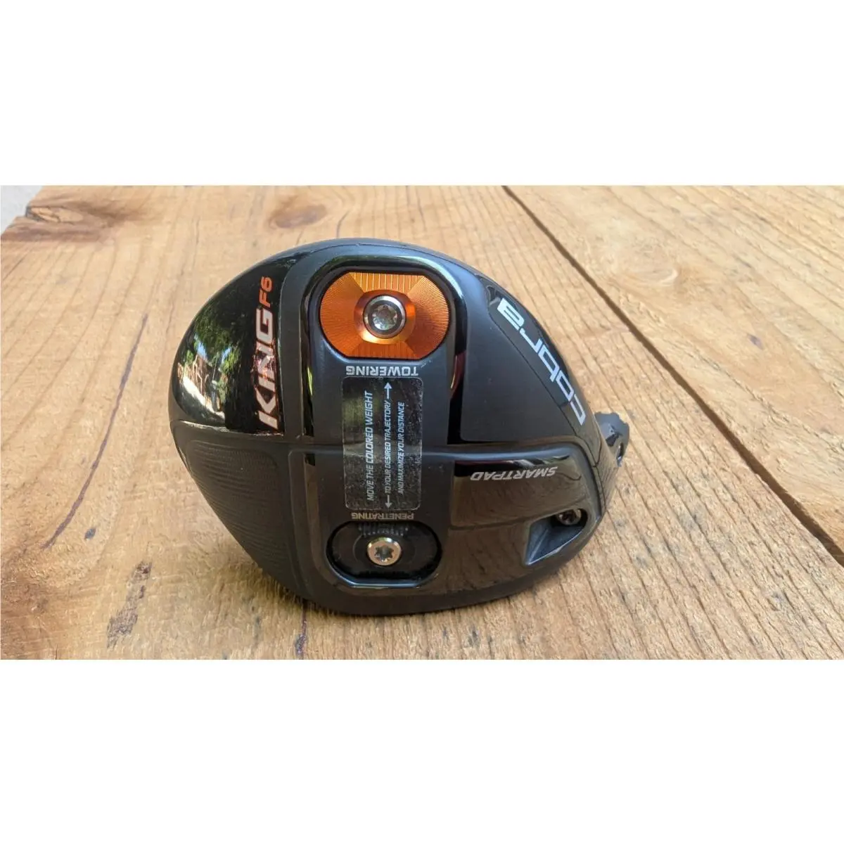 King Cobra F6 3-4 Fairway Wood Golf Club Head Only Left Hand Old Stock