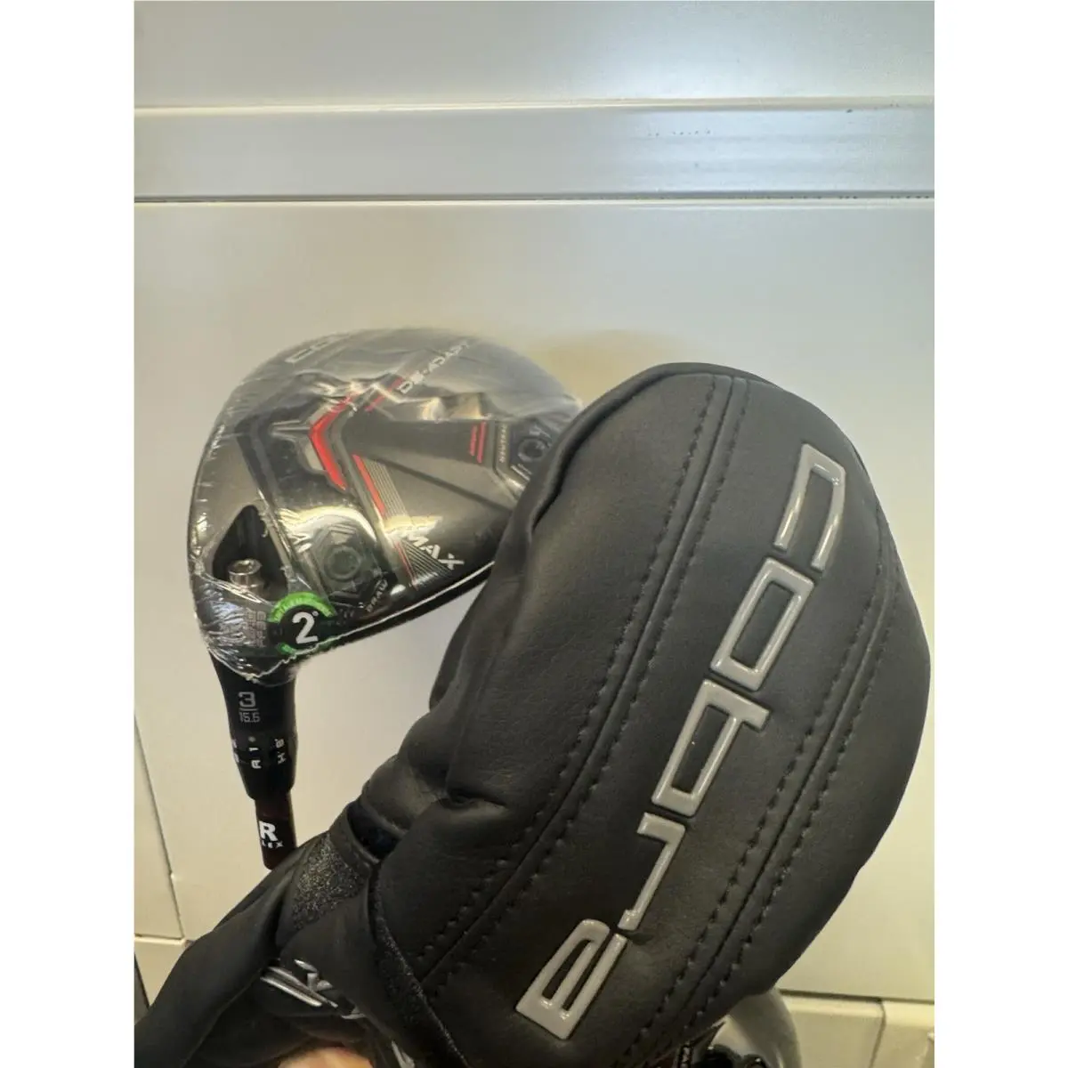 Cobra DS Adapt Max 3 Wood 15.5° - Denali Red 50g 5.5 Regular Flex Left Hande