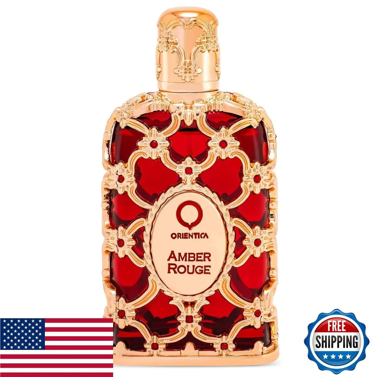 ica Amber Rouge 1oz/30ml Eau De Parfum - Mens Womens Perfume BP81897344 by Orient