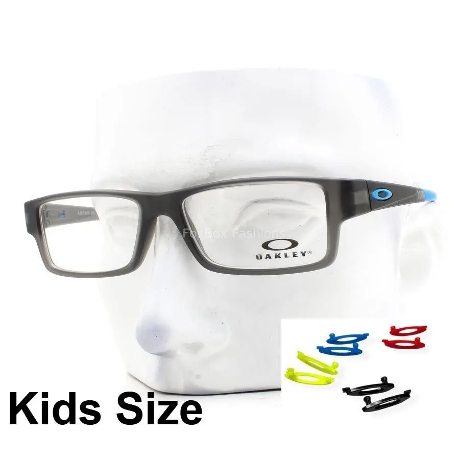 Youth Fit Eyeglasses OY8003-0348 Glasses Airdrop XS Satin Gray 48mm Kids by Oakley
