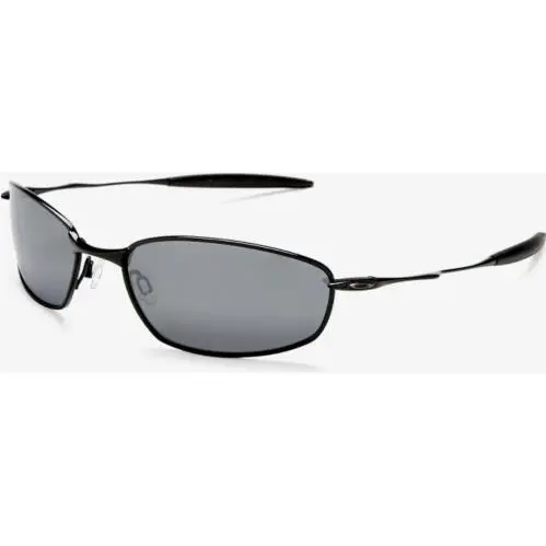 Titanium Whisker Polarized 60-18-130 Sunglasses Black Mirror 24-127 by Oakley