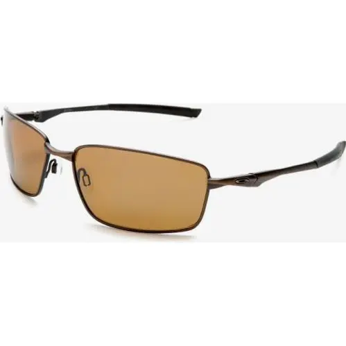 Splinter Sunglasses 61-18-116 Toast Matte bk Bronze Polarized 12-981 by Oakley