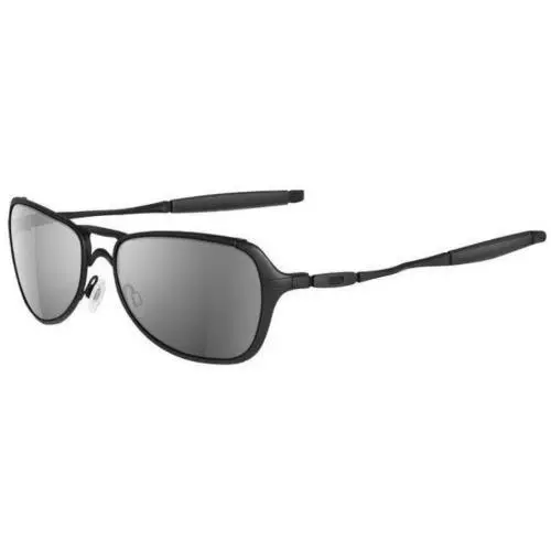 58-16-125 Felon Sunglasses Matte Blk / Polarized Silver Mirror 05-621 by Oakley