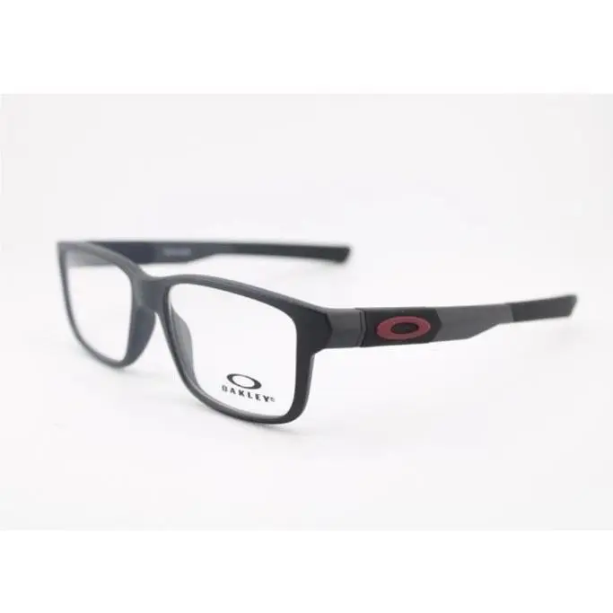 Youth OY8007-0848 Satin Black Red Eyeglasses 48-14 by Oakley