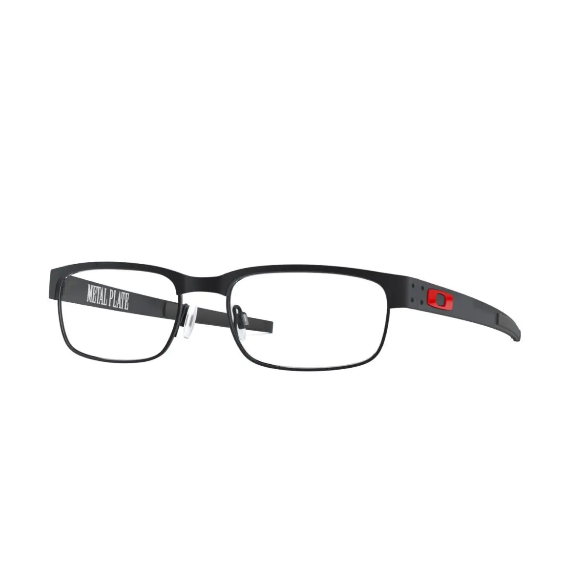 OX5038 503810 Metal Plate Eyeglasses Man`s Demo Lens Satin Light Steel by Oakley