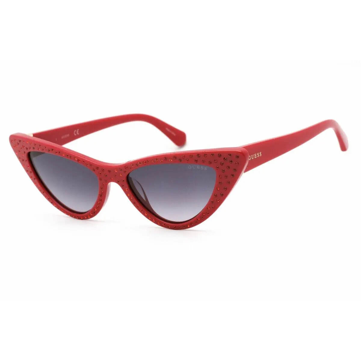 GU7810 68B Red/gradient Smoke 54-17-140 Sunglasses by Guess