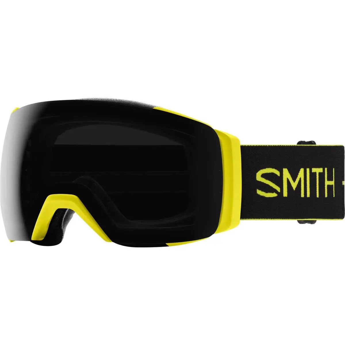 Smith I/o Mag XL Goggle High Voltage Chromapop Sun Black + Storm Blue Sensor