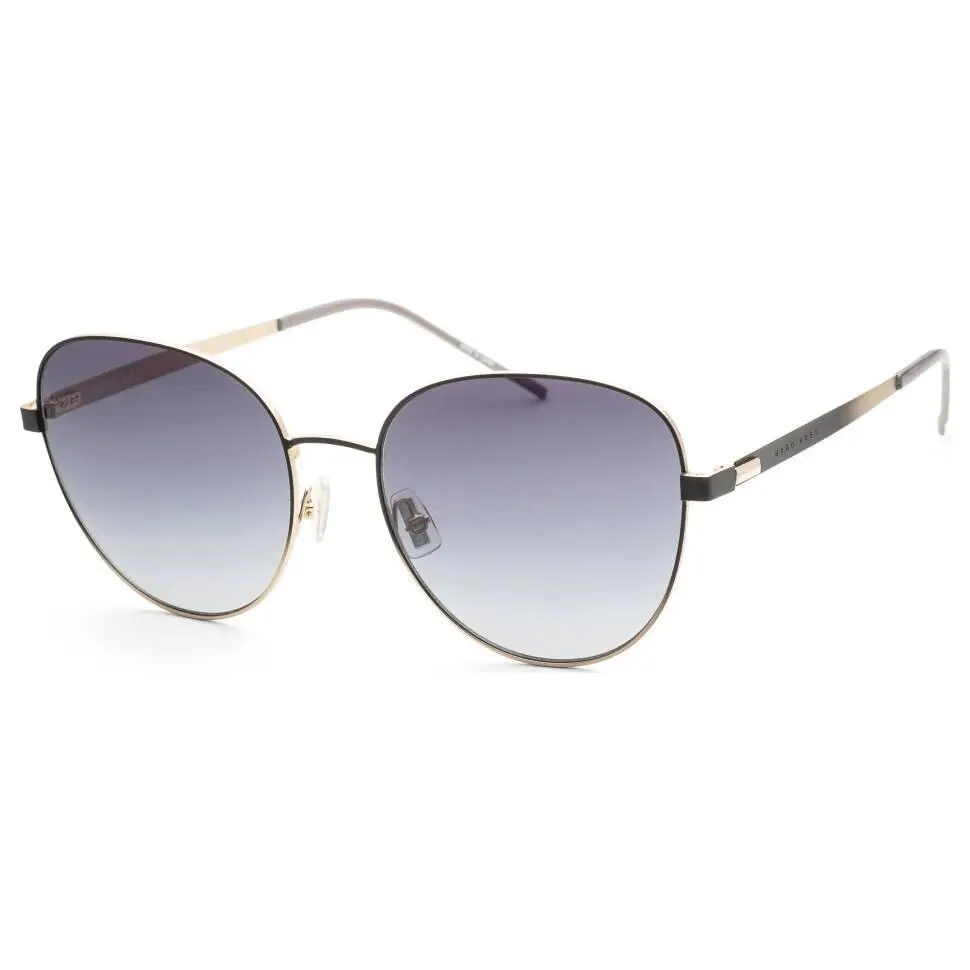 Boss 1161S 0I46 9O Matte Black Gold 56 18 145 by Hugo Boss