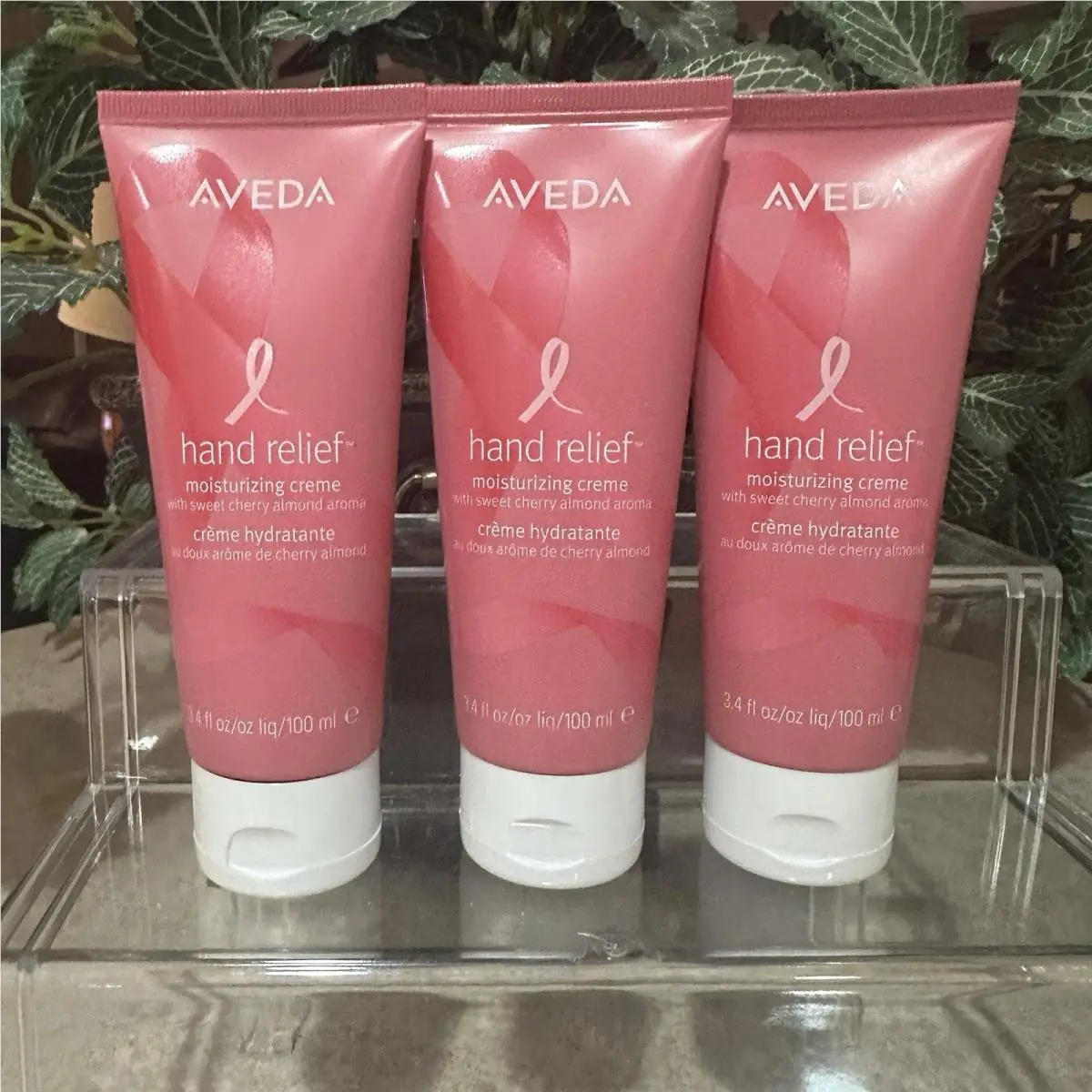 Hand Relief Moisturizing Creme Cherry Almond Aroma 100ml Lot Of 3 by Aveda