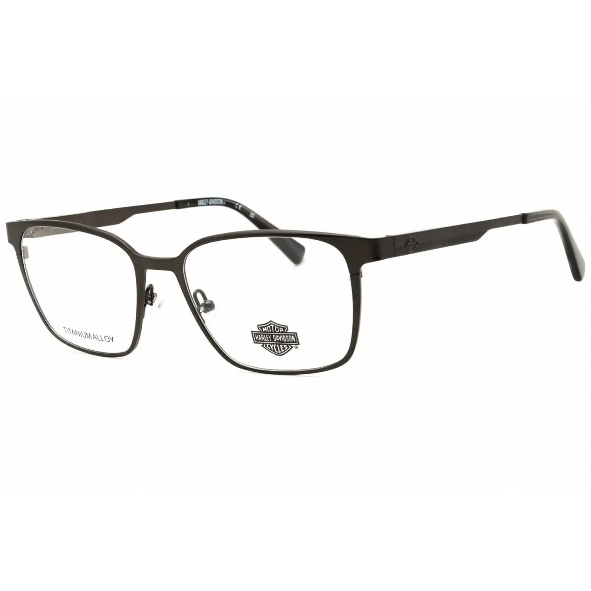 HD50116 007 Matte Dark Nickeltin 55mm Eyeglasses by Harley Davidson