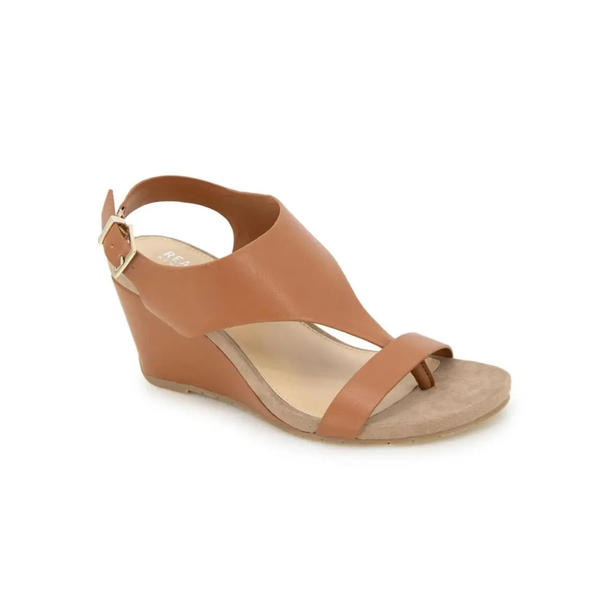 Women`s Greatly Thong Sandals Luggage by Kenneth Cole