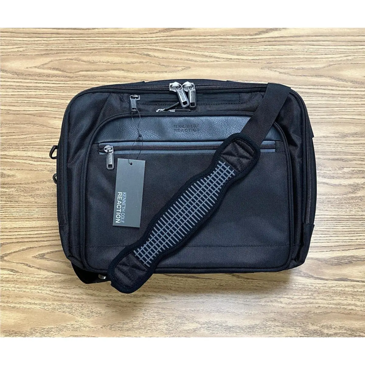 Kenneth Cole Reaction Laptop Bag Shoulder Strap Relatively Easy Black W Tags