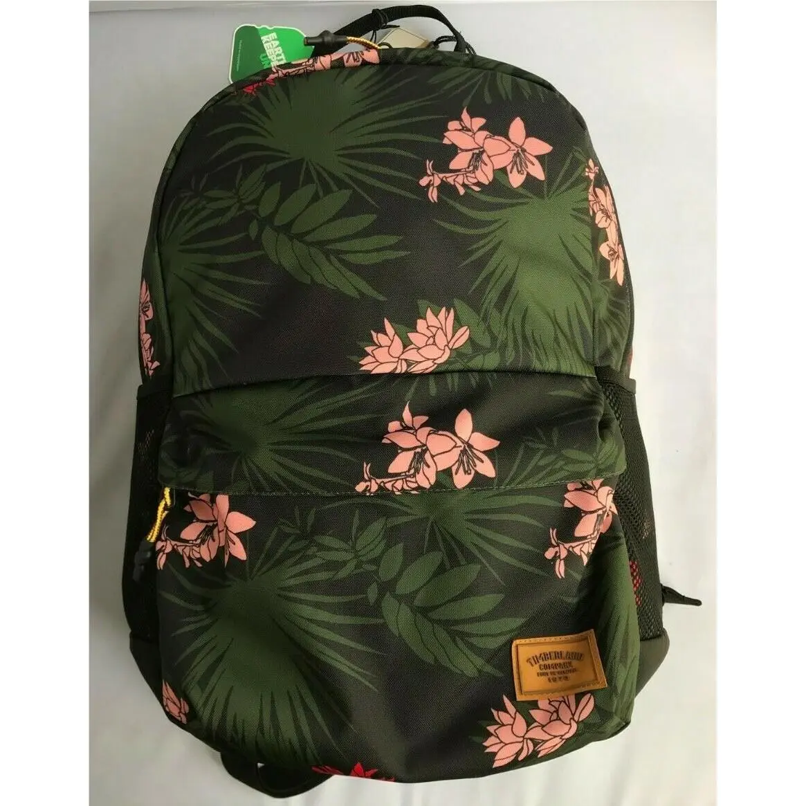Classic Backpackblack Color / Flower Printed / Book Bag For Gril`s by Timberland