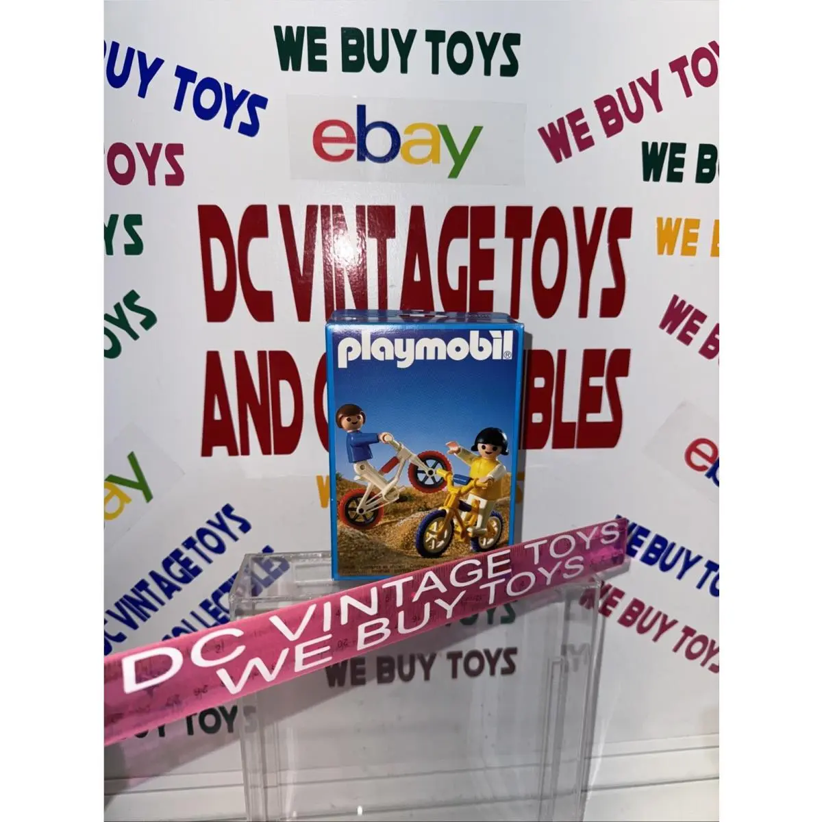 Playmobil 3300 Bicycle/mountain Bike Set Orig. Package-made in West Germany