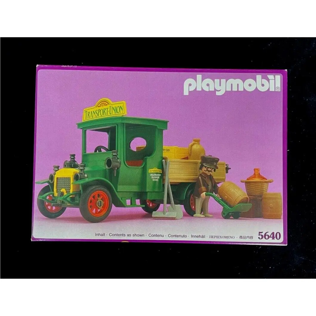 Playmobil 5640 - Victorian Mansion Antique Truck - Vintage Mib 1989