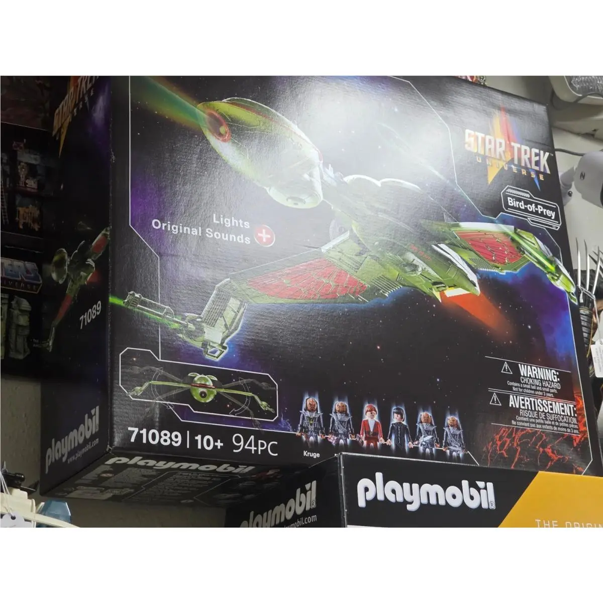 Playmobil Star Trek Klingon Bird-of-prey 71089 with Light and Sound Effects