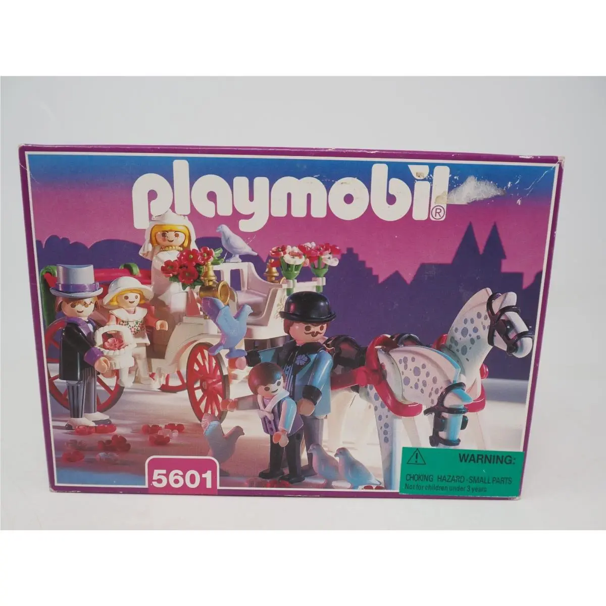 Playmobil 5601 Victorian Horse Drawn Wedding Carriage Vintage 1994