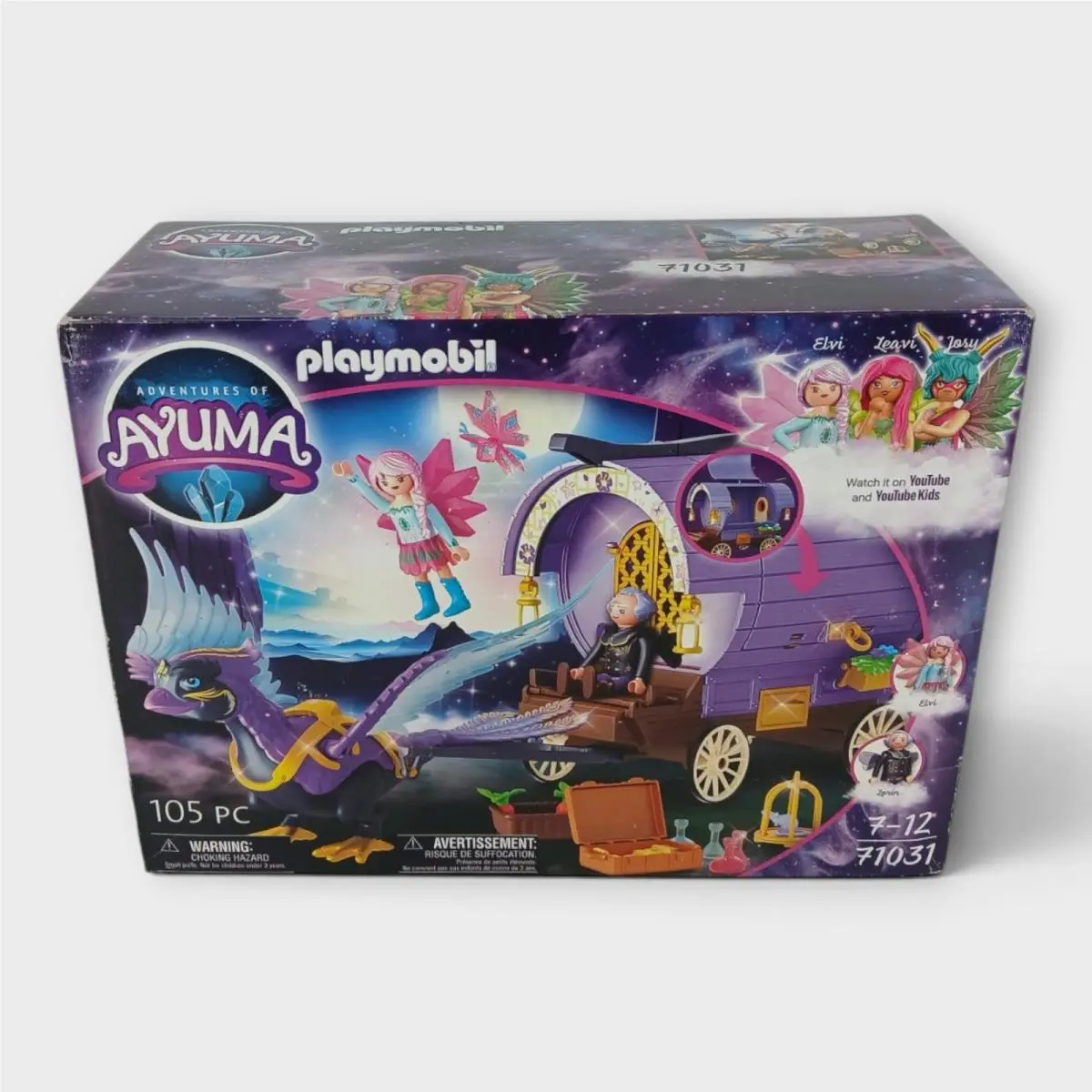 Playmobil Adventures of Ayuma Fairy Carriage with Phoenix Set - 105Pcs
