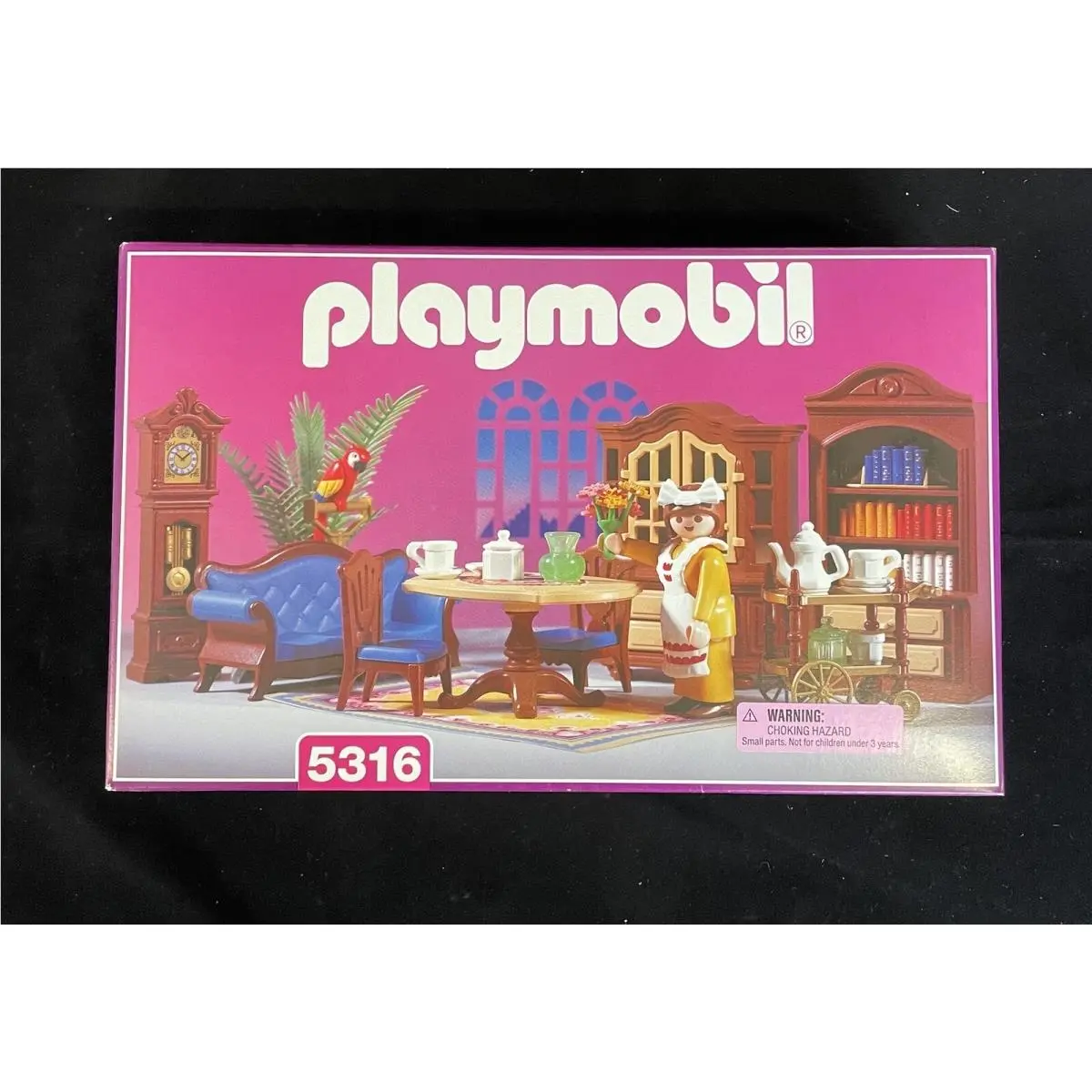 Playmobil 5316 - Victorian Mansion Blue Dining Room - Vintage Mib 1999
