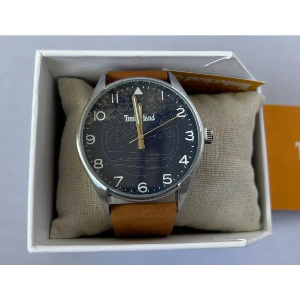 Men Analog Quartz Casual Watch Classic Dress Blue Dial Waterproof Rou by Timberland