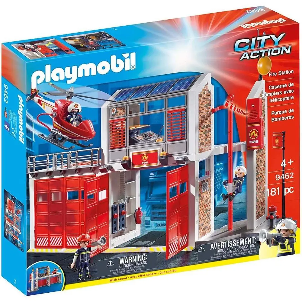 City Action - Fire Station - Playmobil