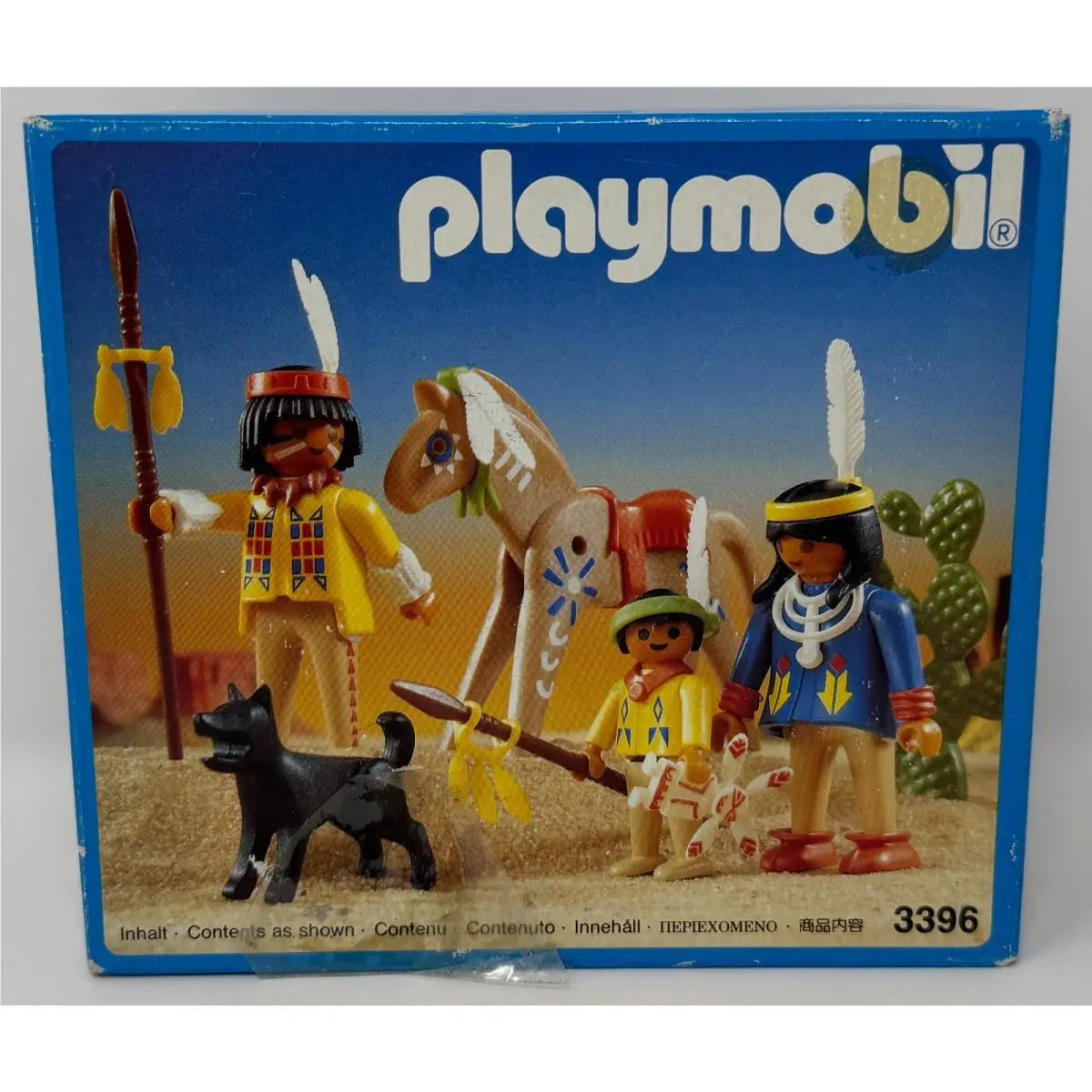 Playmobil 3396 Indian Family 1989