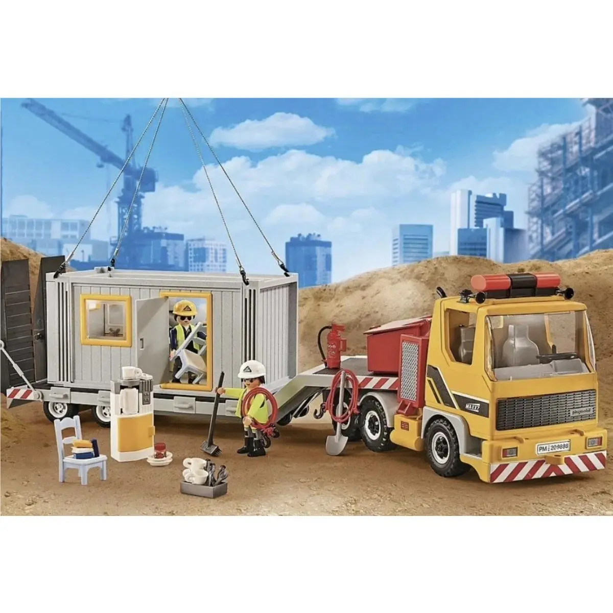Playmobil Action Heroes 9898 Flatbed Truck with Container Boxed