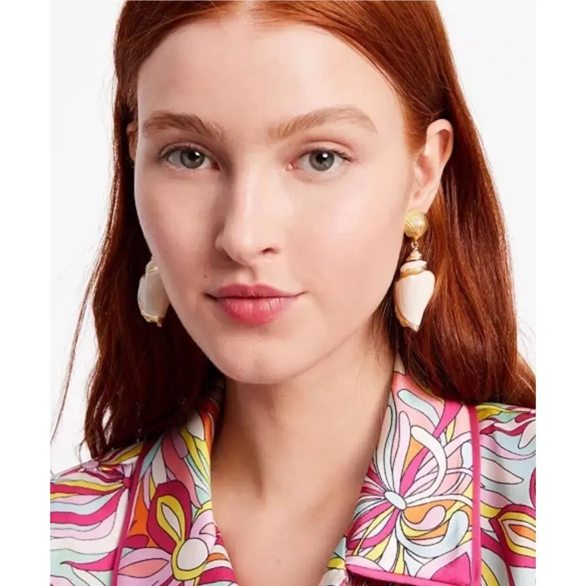 Women’s Earrings Playful Shell Drop Gold-tone Reef Treasure KD021 by Kate Spade