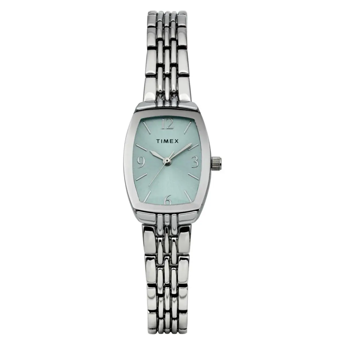 Timex Trend 21mm Blue Dial Women`s Watch TW2Y22500 - Dial: Blue, Band: Silver