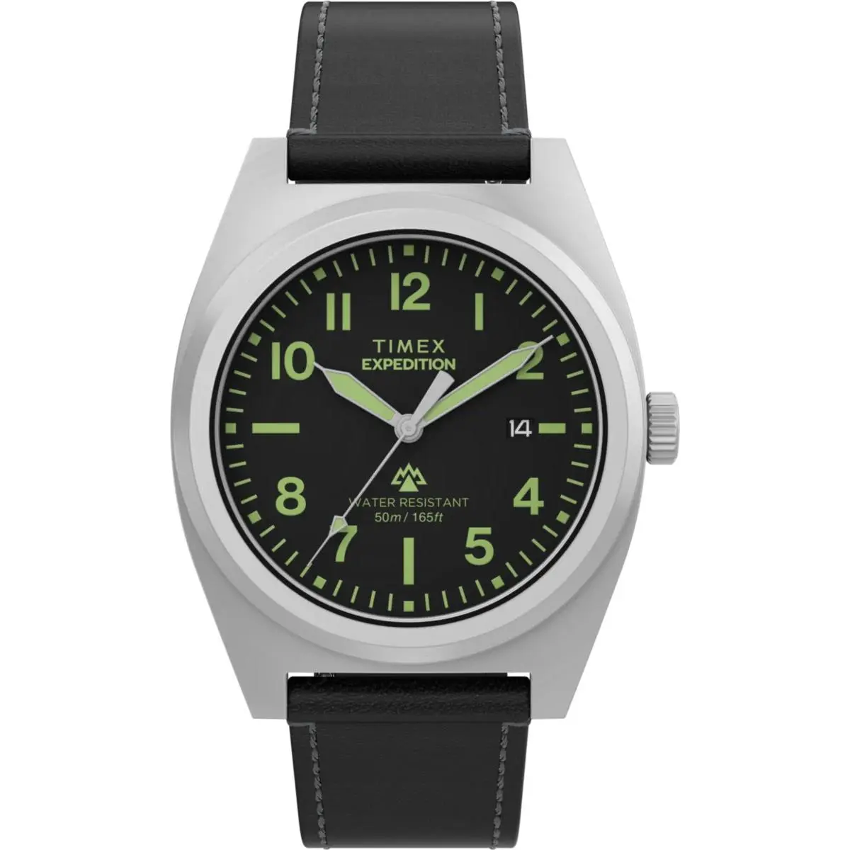 Timex Expedition North 39mm Black Dial Men`s Watch TW2Y30700 - Dial: Black, Band: Black