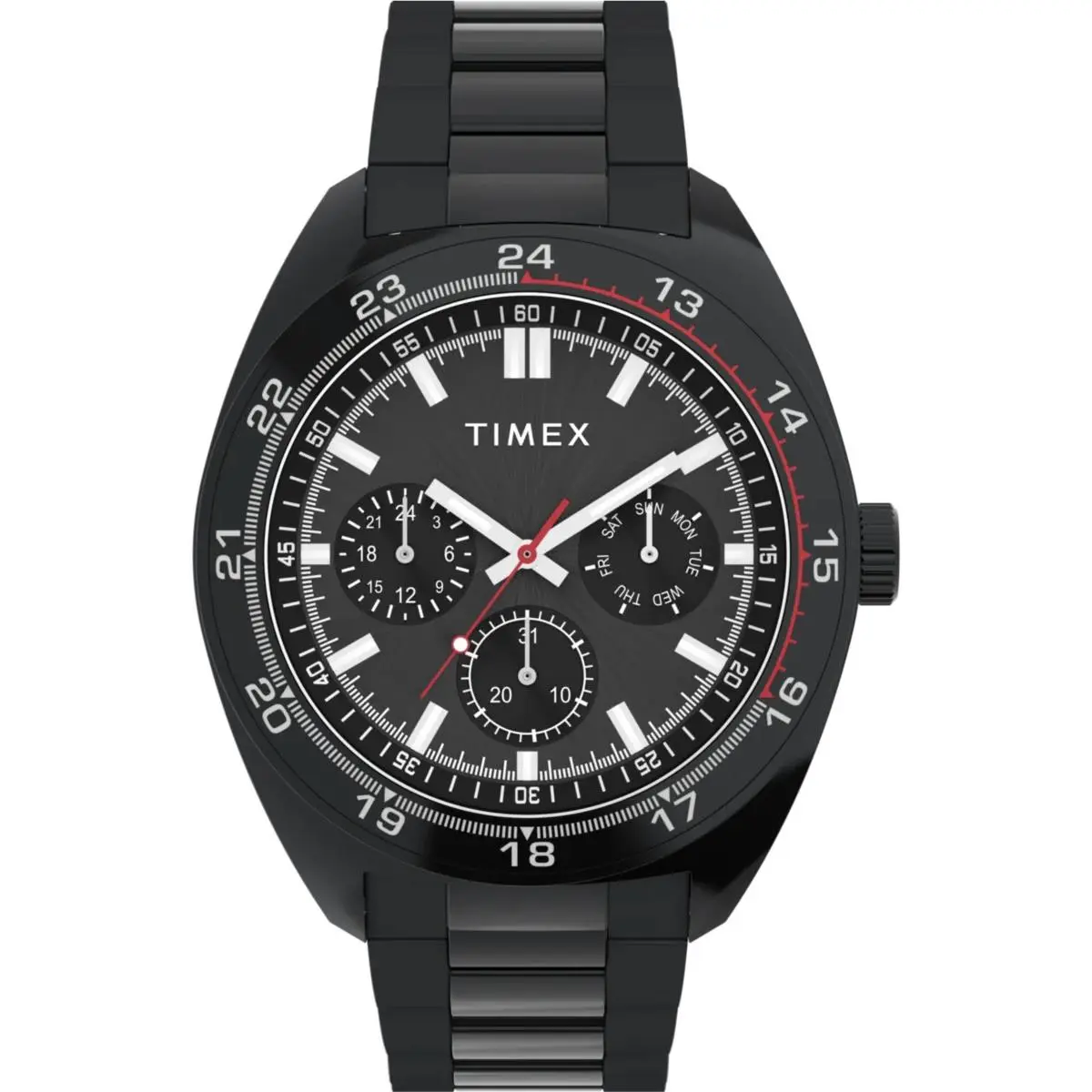 Timex Trend 45mm Black Dial Men`s Watch TW2Y22800