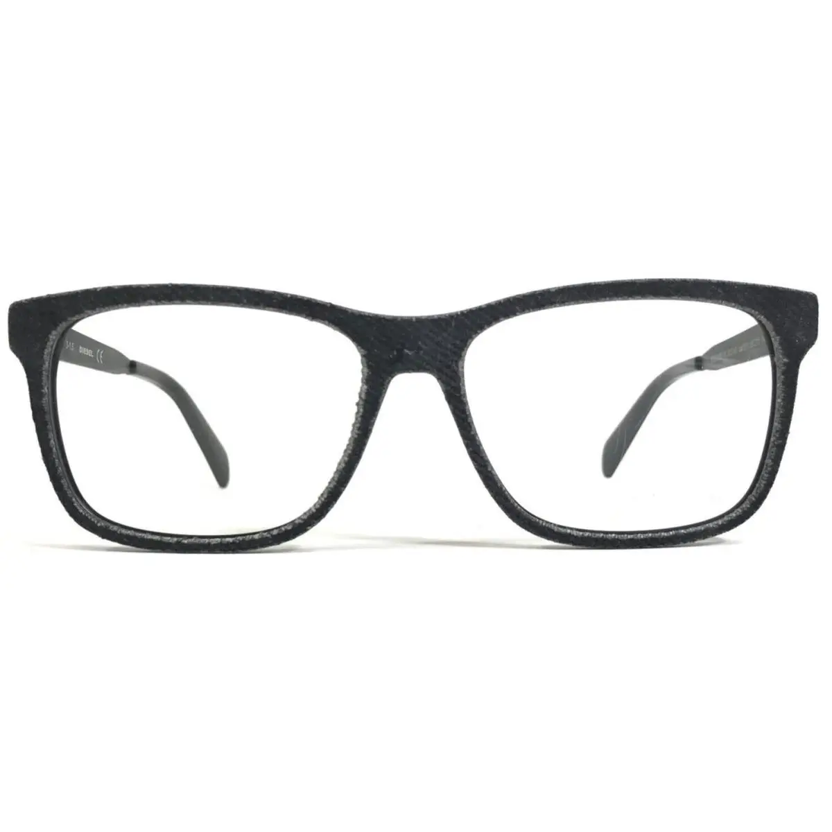 Eyeglasses Frames DL5161 col.001 Gray Blue Square Denim Front 55-15-145 by Diesel