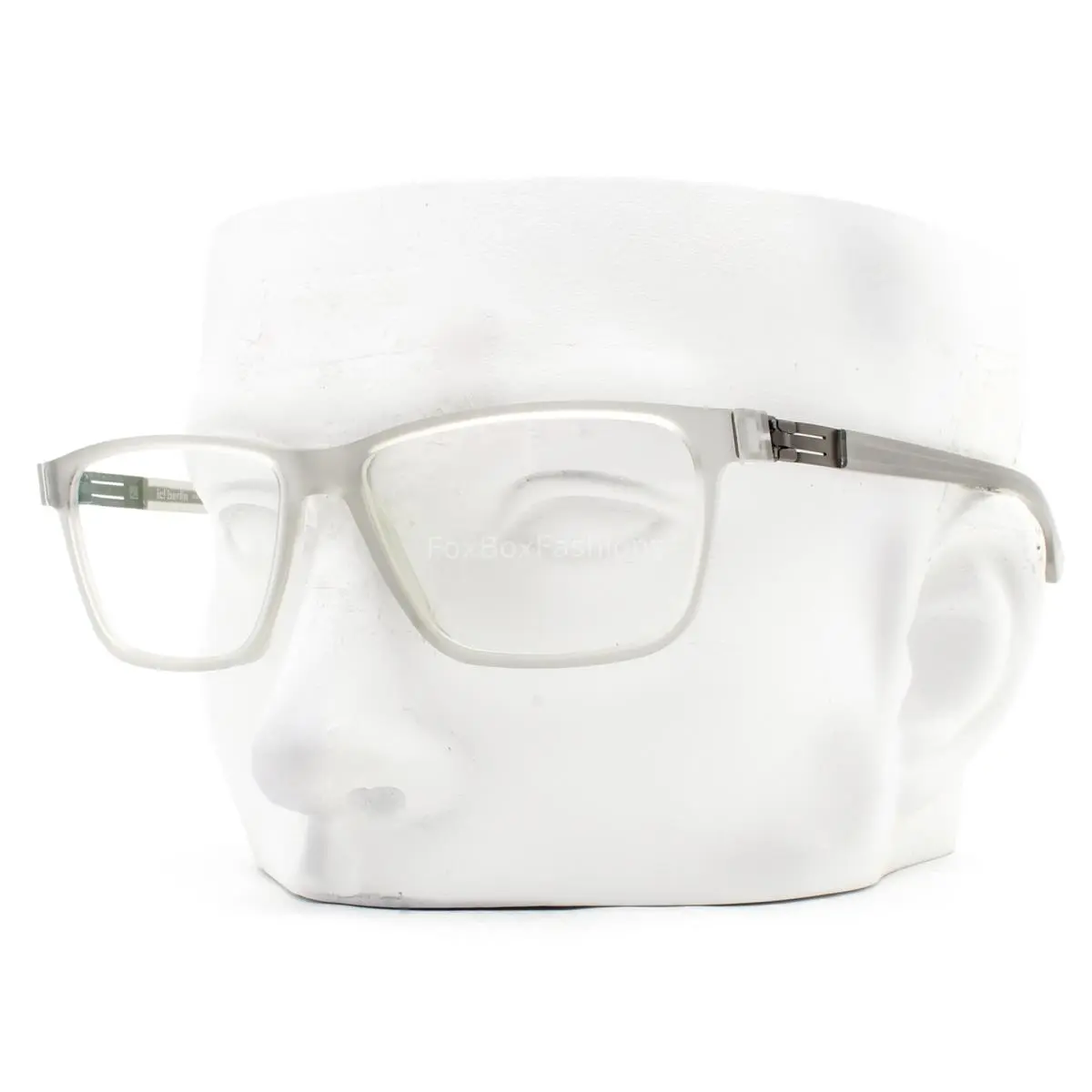 Ic Berlin Data Eyeglasses Glasses Matte Rough Sky Gray 52mm with Case by ic! berlin