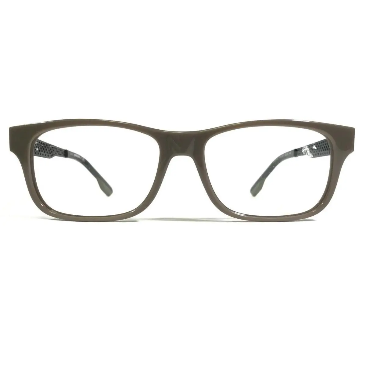 Eyeglasses Frames DL5042 Col.093 Black Brown Square Full Rim 54-16-140 by Diesel